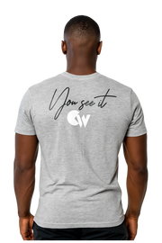 CRAZY WORK Tee – Grey